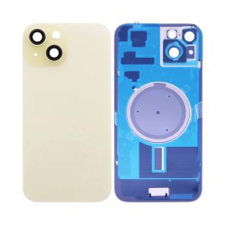 Tapa Trasera+Lente de Cámara Apple iPhone 15 Plus Amarillo Tapa Trasera+Lente de Cámara Apple iPhone 15 Plus Amarillo